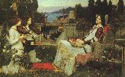 John William Waterhouse St.Cecilia Spain oil painting reproduction